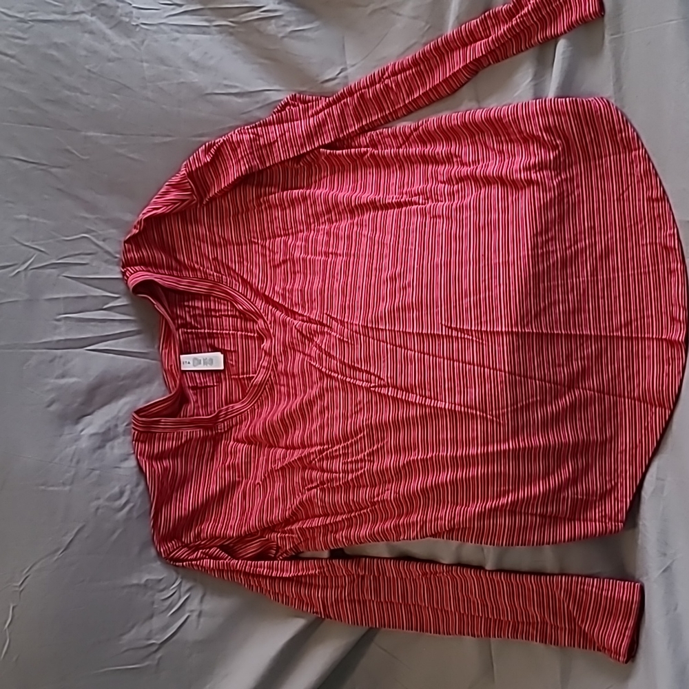 Athleta Cloudlight Stratus Striped Top size small like new